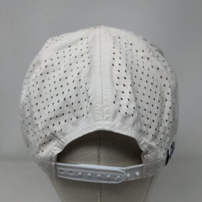 Tampa Bay Baseball Snapback Hat White One Size Breathable Zapped Blackhawk
