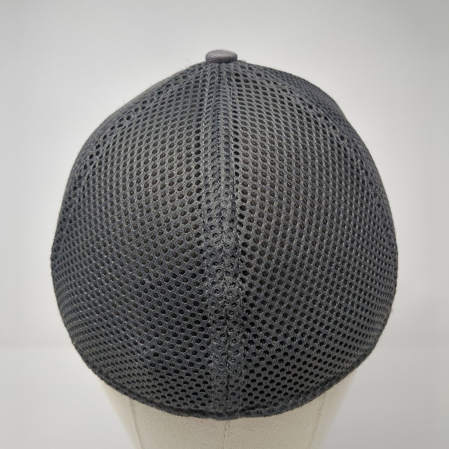 O'Reilly Auto Parts Fitted Hat Gray Medium-Large Stretch New Era 6 Panel