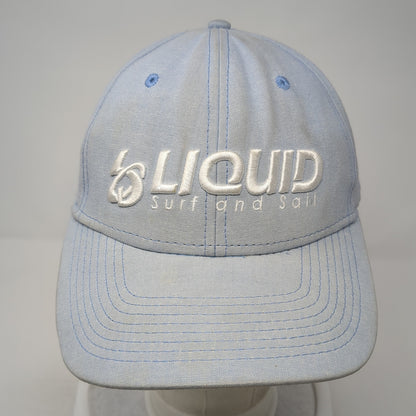 Liquid Surf and Sail Snapback Hat Blue One Size Adjustable Pukka Inc