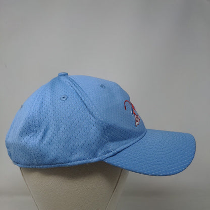 Augusta Men's Strapback Mesh Hat Blue Embroidered Lion Pride K Logo Polyester