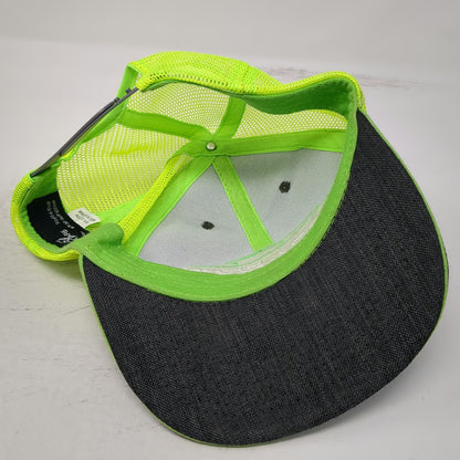 360 Apparel Trucker Hat Gray One Size Mesh Snapback Rob Green Auto Group Logo