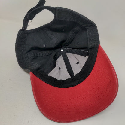 Super Bowl LIV Tampa Bay Buccaneers Strapback Hat Black Graphic Logo NFL