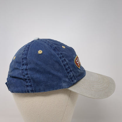 Smirnoff Strapback Hat Blue One Size Adjustable Embroidered Colorblock