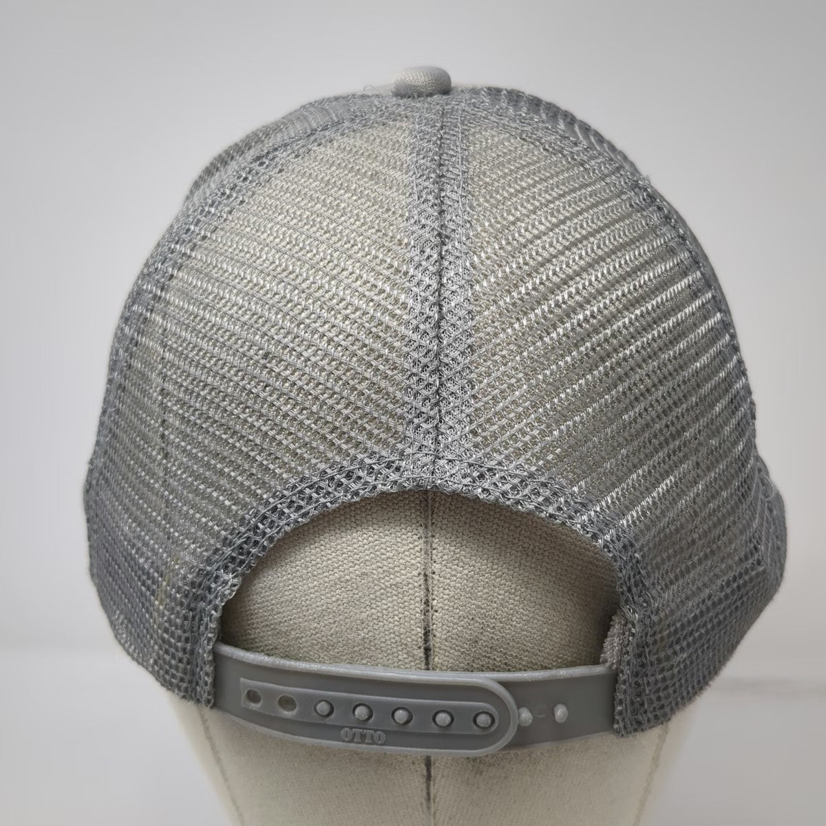 Otto Trucker Hat Gray One Size Kaimana Divers Mesh Snapback Rope Scuba Diving