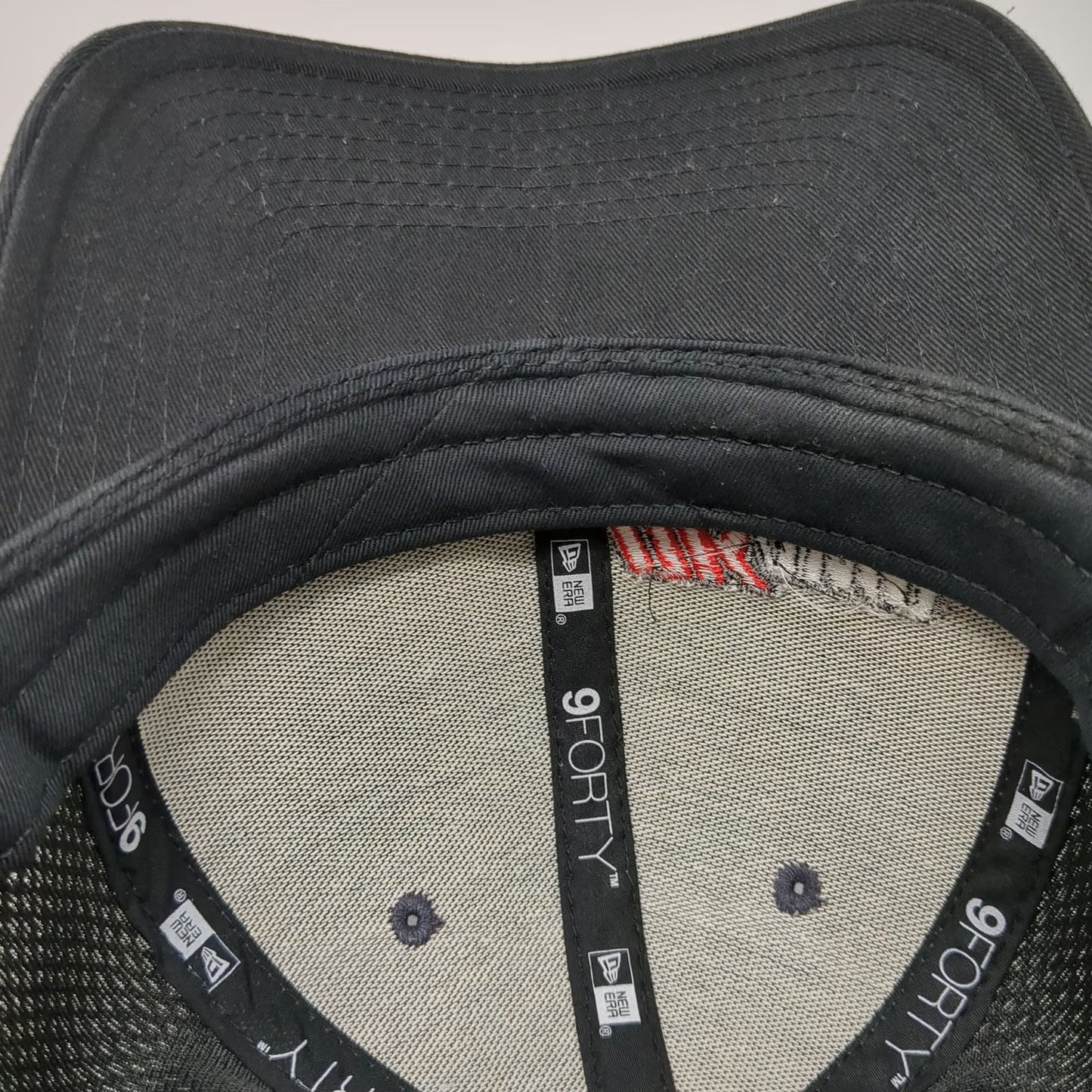 New Era Trucker Hat Black One Size OK 4WD Snapback Mesh Back Curved Bill