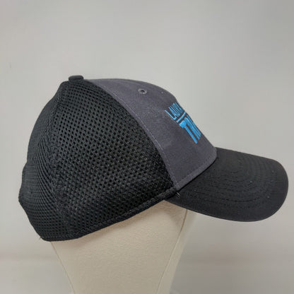 New Era Men's Snapback Hat Black OSFM Embroidered Laura Kopetsky Tri Ax Logo
