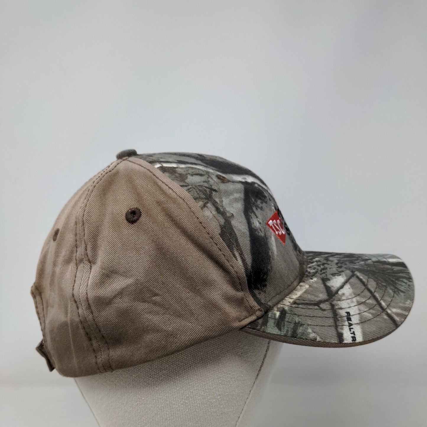 TSC Tractor Supply Co. Strapback Hat Camouflage OSFA Adjustable Embroidered