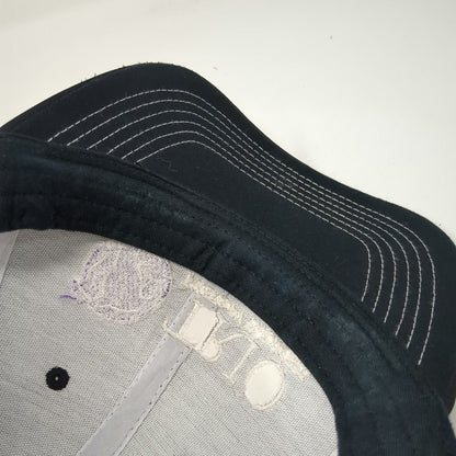Top of the World Trucker Hat Black White One Size Mesh Snapback Horse Therapy
