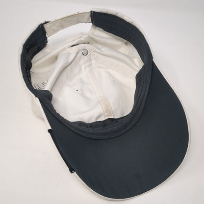 Nike Golf Strapback Baseball Cap White One Size Adjustable Embroidered Swoosh