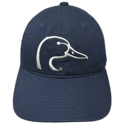 Ducks Unlimited Baseball Cap Blue One Size Mesh Back Strapback Duck Logo Hat