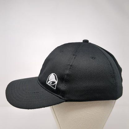 Taco Bell Snapback Hat Black One Size Adjustable Embroidered 6 Panel