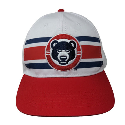 South Bend International Airport Strapback Hat Red White Blue Embroidered Logo