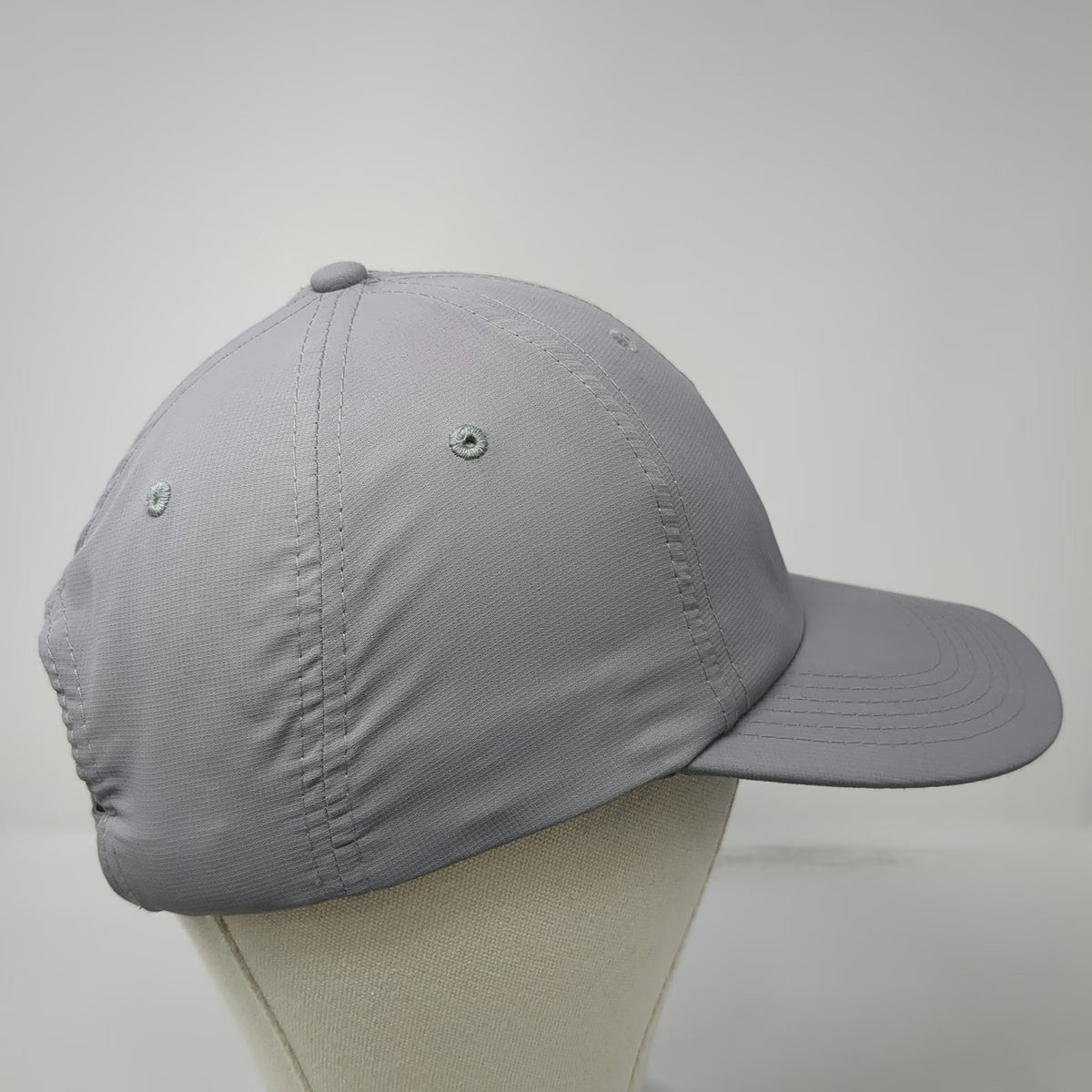 Imperial Baseball Cap Gray One Size Slideback Performance Embroidered Crest hat