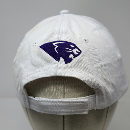 High Point University Baseball Cap White Purple One Size Embroidered Panther hat