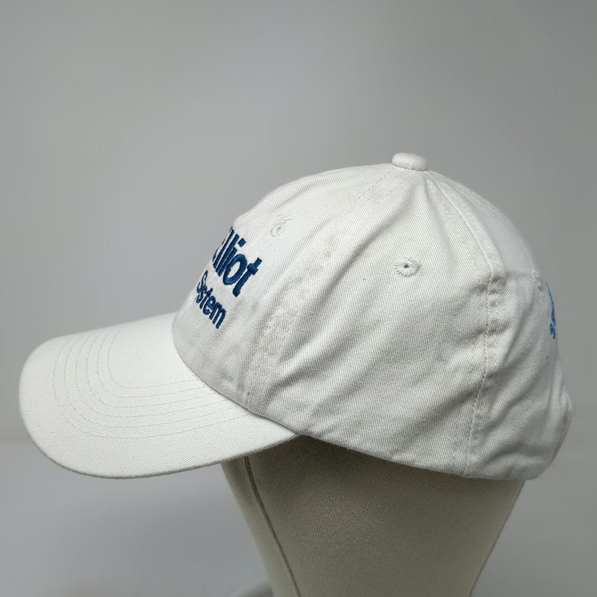 OC Baseball Cap White One Size Elliot Health System SolutionHealth Strapback Hat