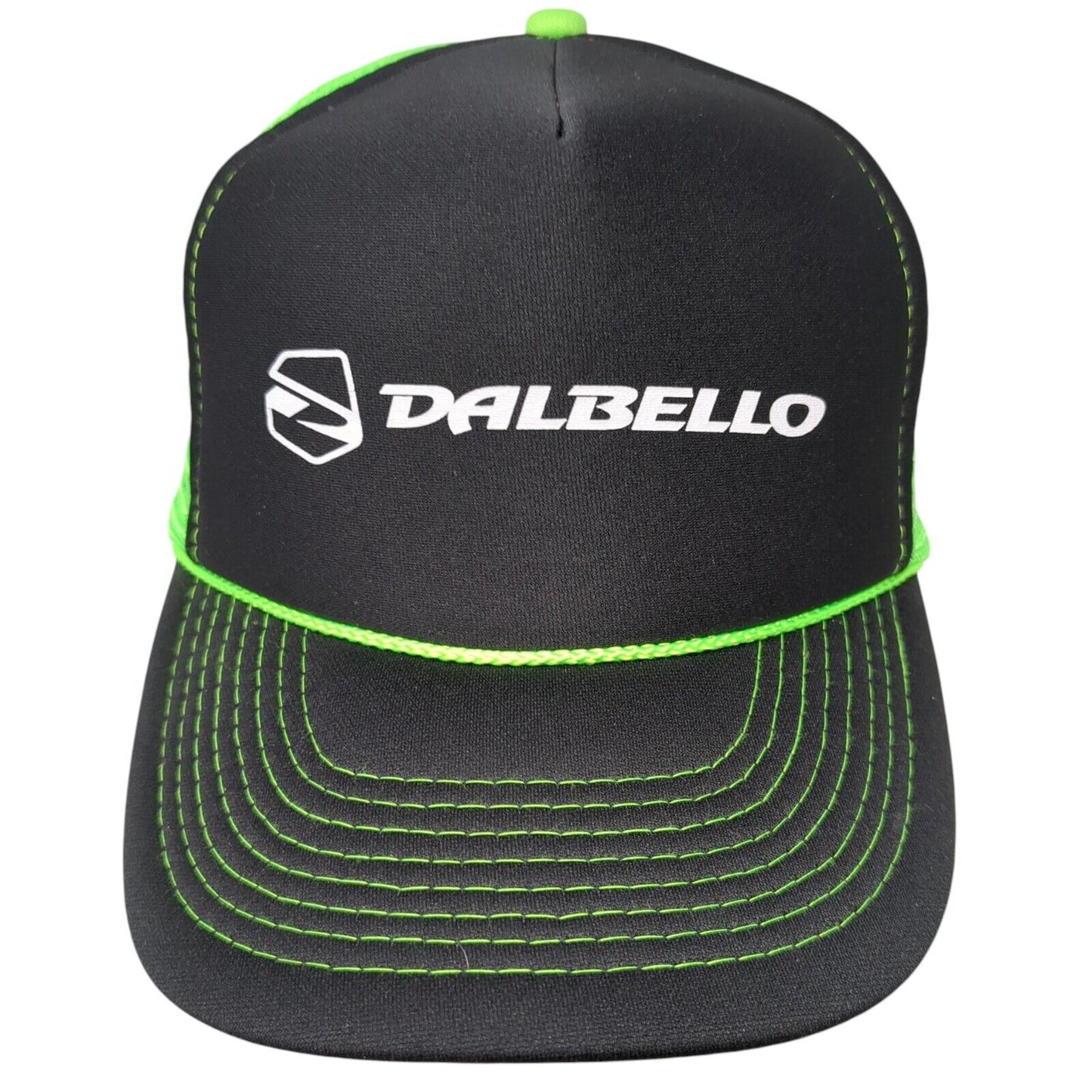 Dalbello Snapback Trucker Hat Multicolor OS Adjustable Mesh Back Rope Otto