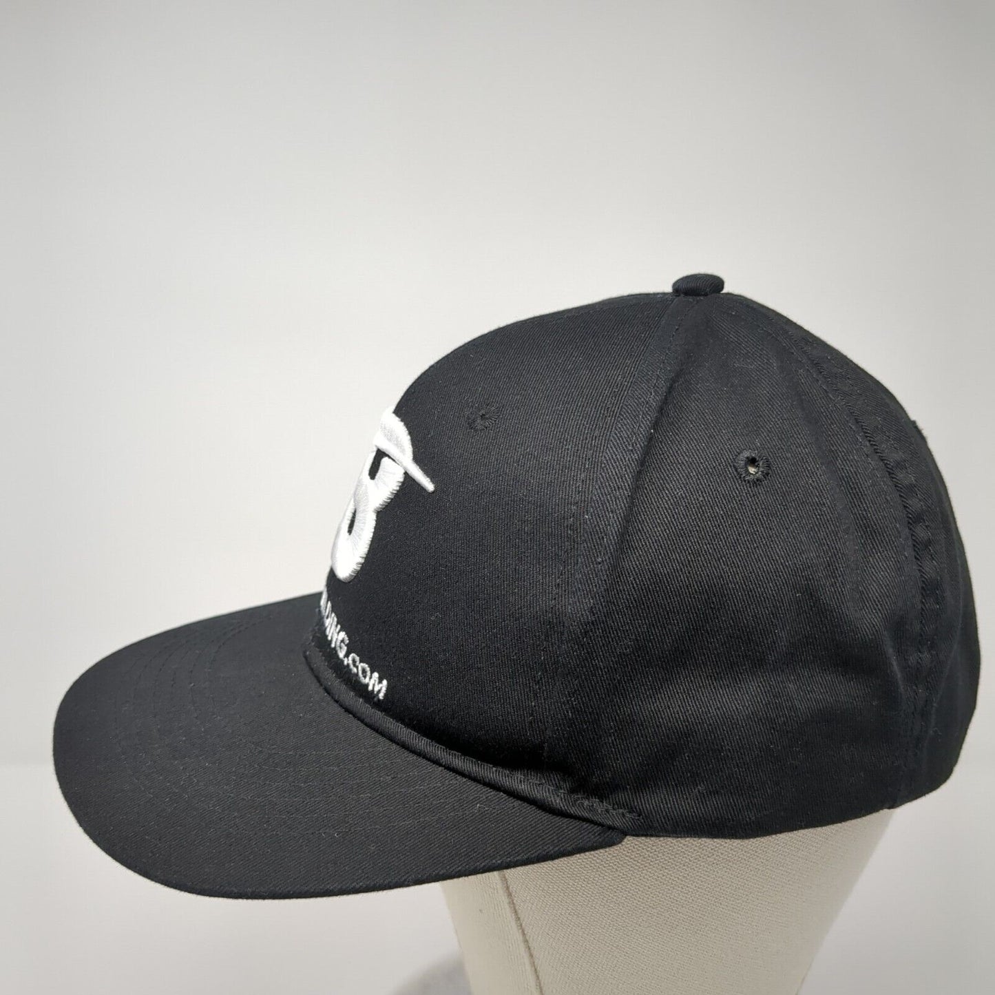 Bodybuilding.com Snapback Hat Black One Size Adjustable Authentic Wicked Wear