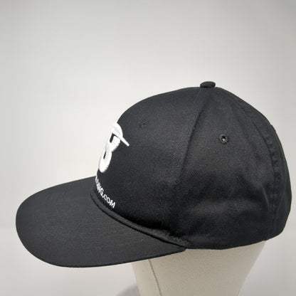 Bodybuilding.com Snapback Hat Black One Size Adjustable Authentic Wicked Wear