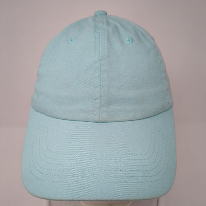 Eckos Slideback Hat Blue One Size Adjustable Vented Holes 6 Panel Blank