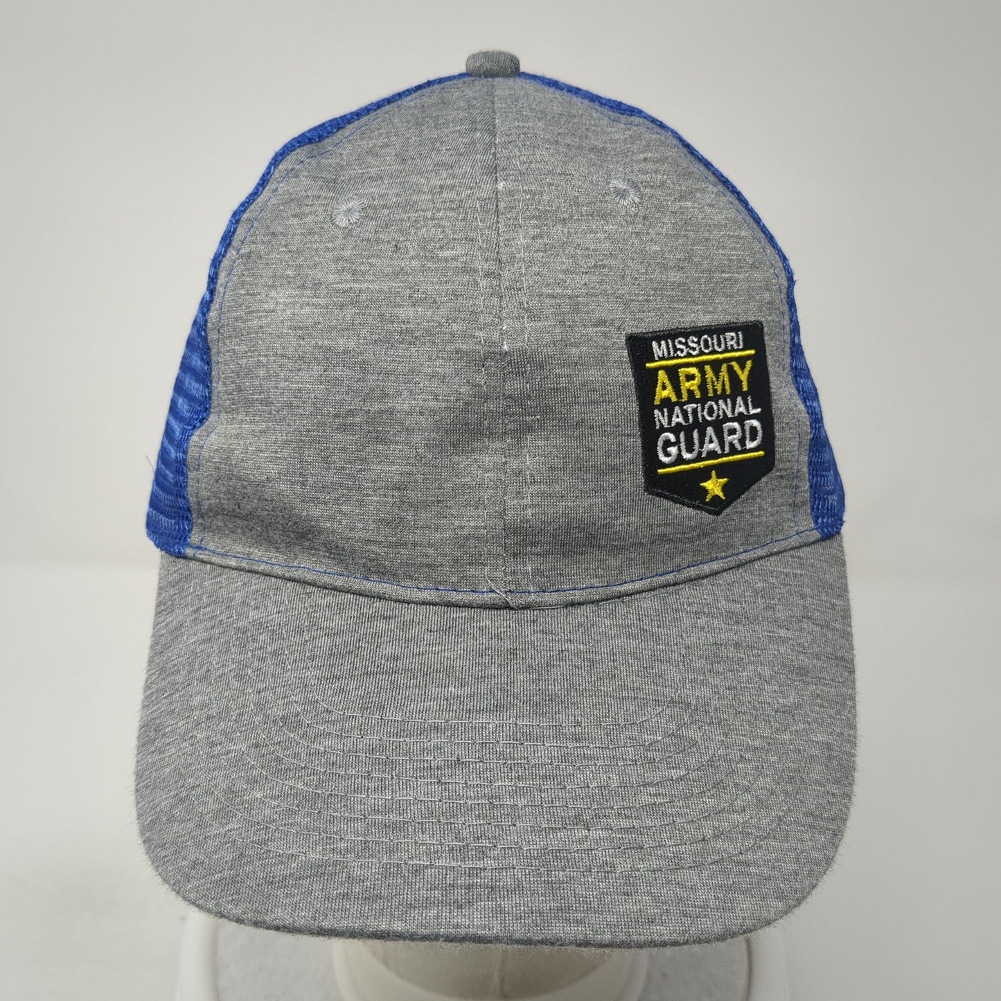 Missouri Army National Guard Snapback Trucker Hat Multi One Size Mesh Back