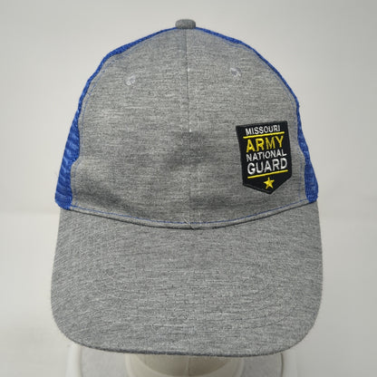 Missouri Army National Guard Snapback Trucker Hat Multi One Size Mesh Back
