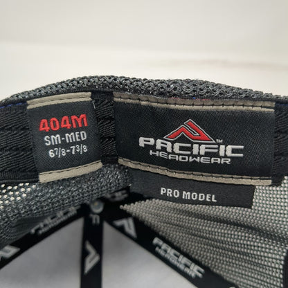 Pacific Headwear Baseball Cap Blue Gray 7 3/8 EB Cal Ripken Mesh Stretch Hat