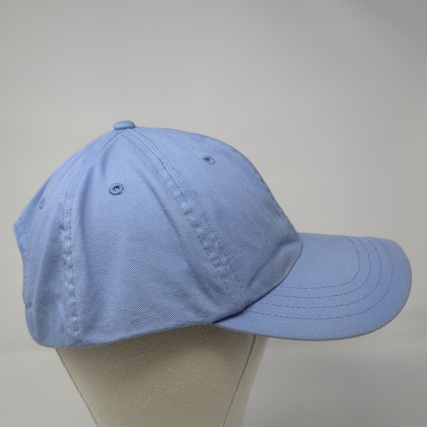 Sope Creek Slideback Hat Blue One Size Adjustable Solid 6 Panel Blank