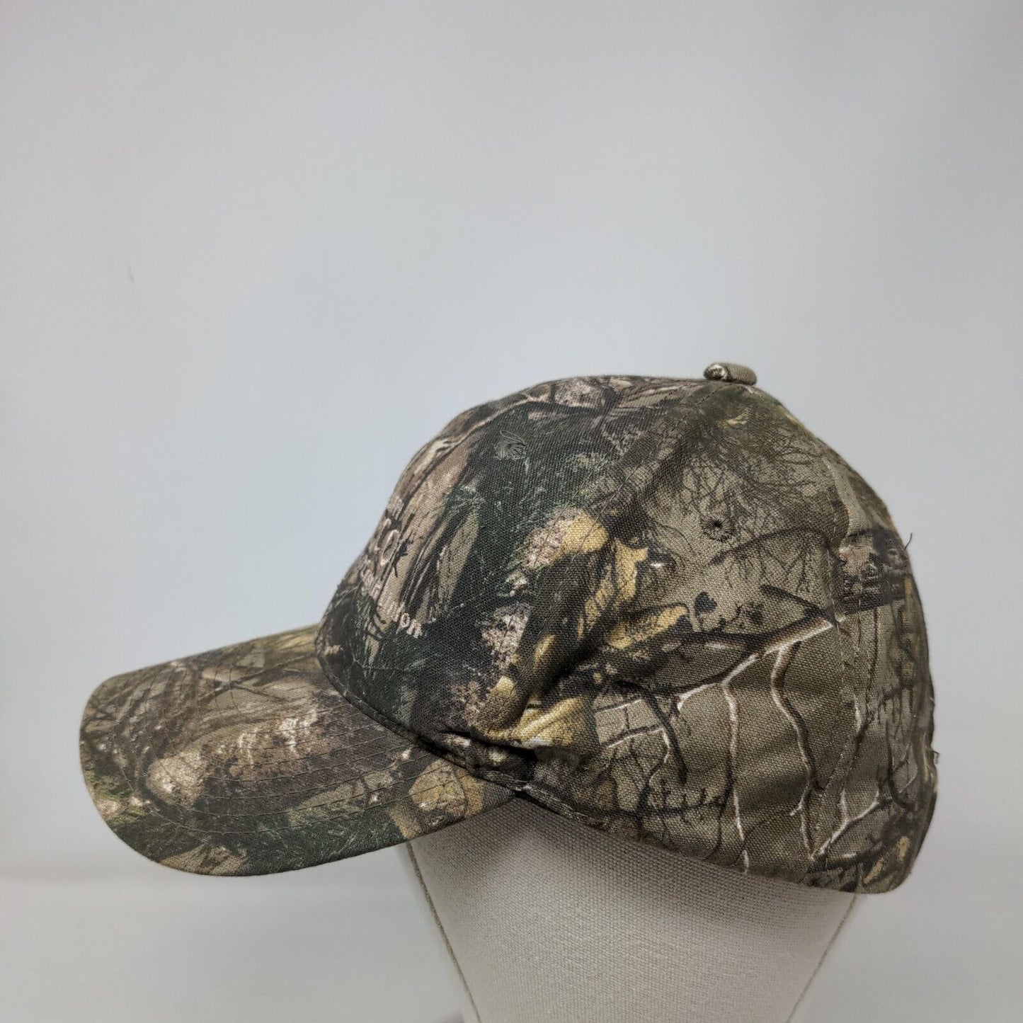 Mississippi Telco Federal Credit Union Strapback Hat Camouflage OSFM Vitronic