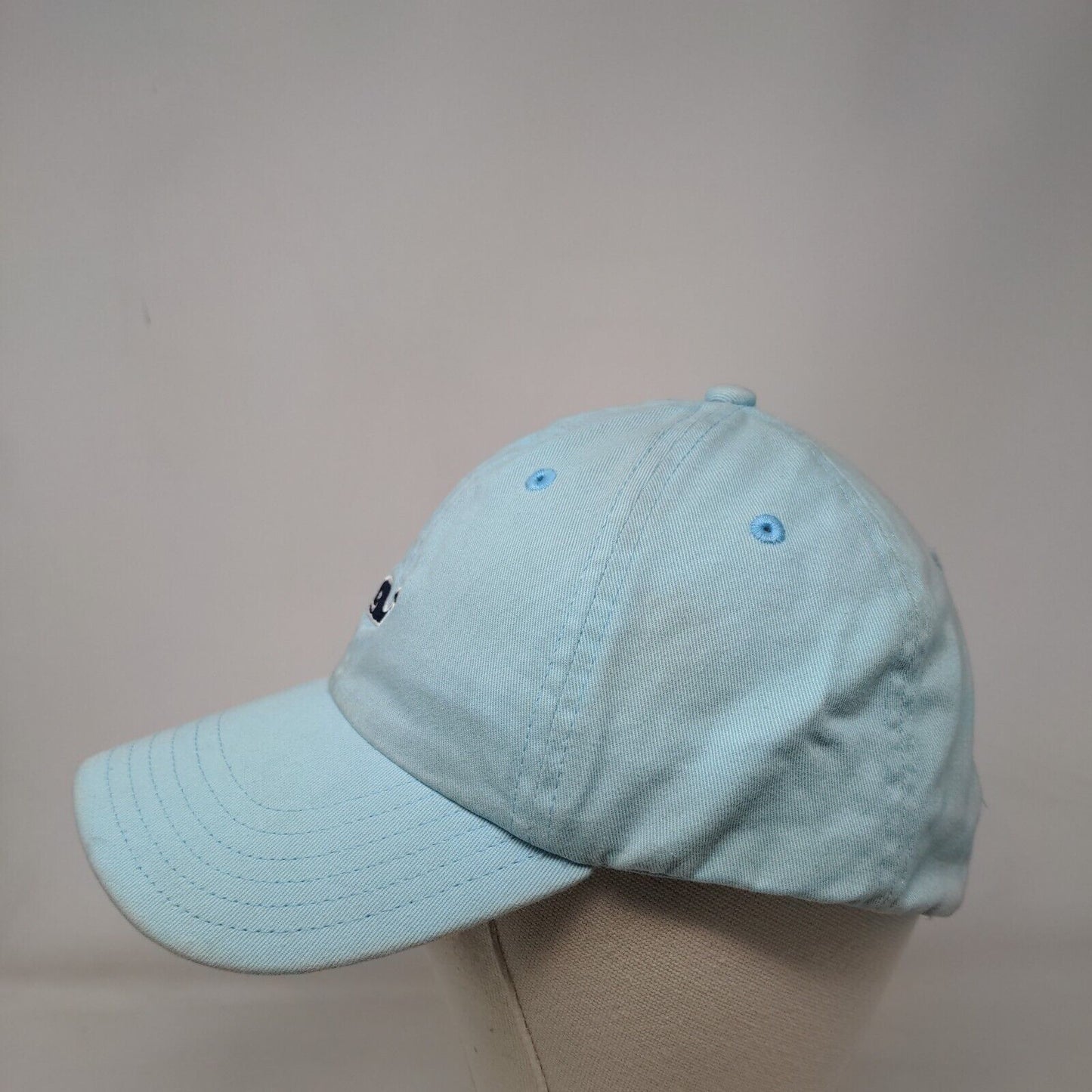 Vineyard Vines Slideback Hat Blue One Size Adjustable Embroidered 6 Panel Cotton