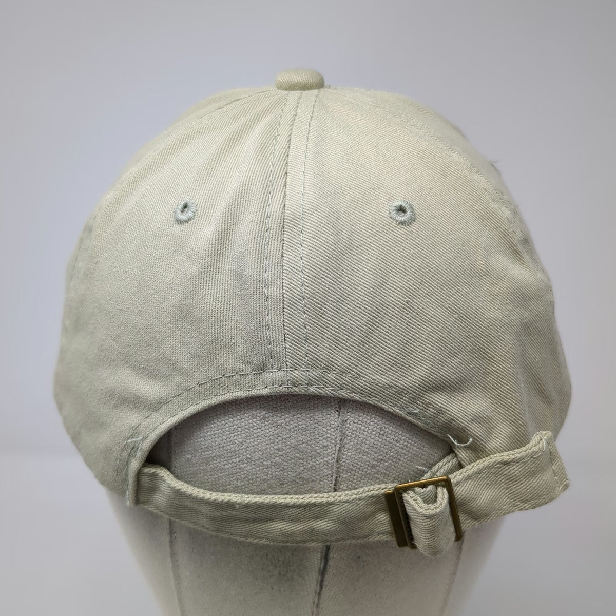 Sunkiss Kap Baseball Cap Beige Blue One Size Charleston South Carolina USA Hat