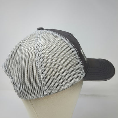 Matco Tools Trucker Hat Gray One Size Mesh Back Snapback Embroidered Hex Logo