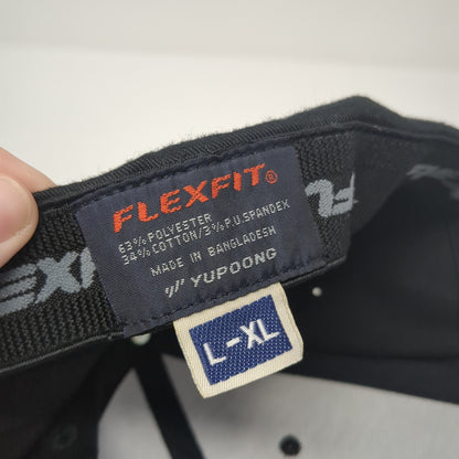 Reklaw Power LLC Fitted Hat Black XL Flexfit Stretch Embroidered Yupoong