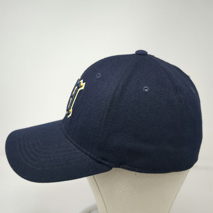 Michigan Wolverines NCAA Top of the World Blue OSFM Cap Stretch Fit Logo M Hat