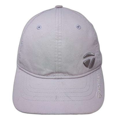 TaylorMade Baseball Cap Purple One Size Hat Polyester Strapback Embroidered Golf