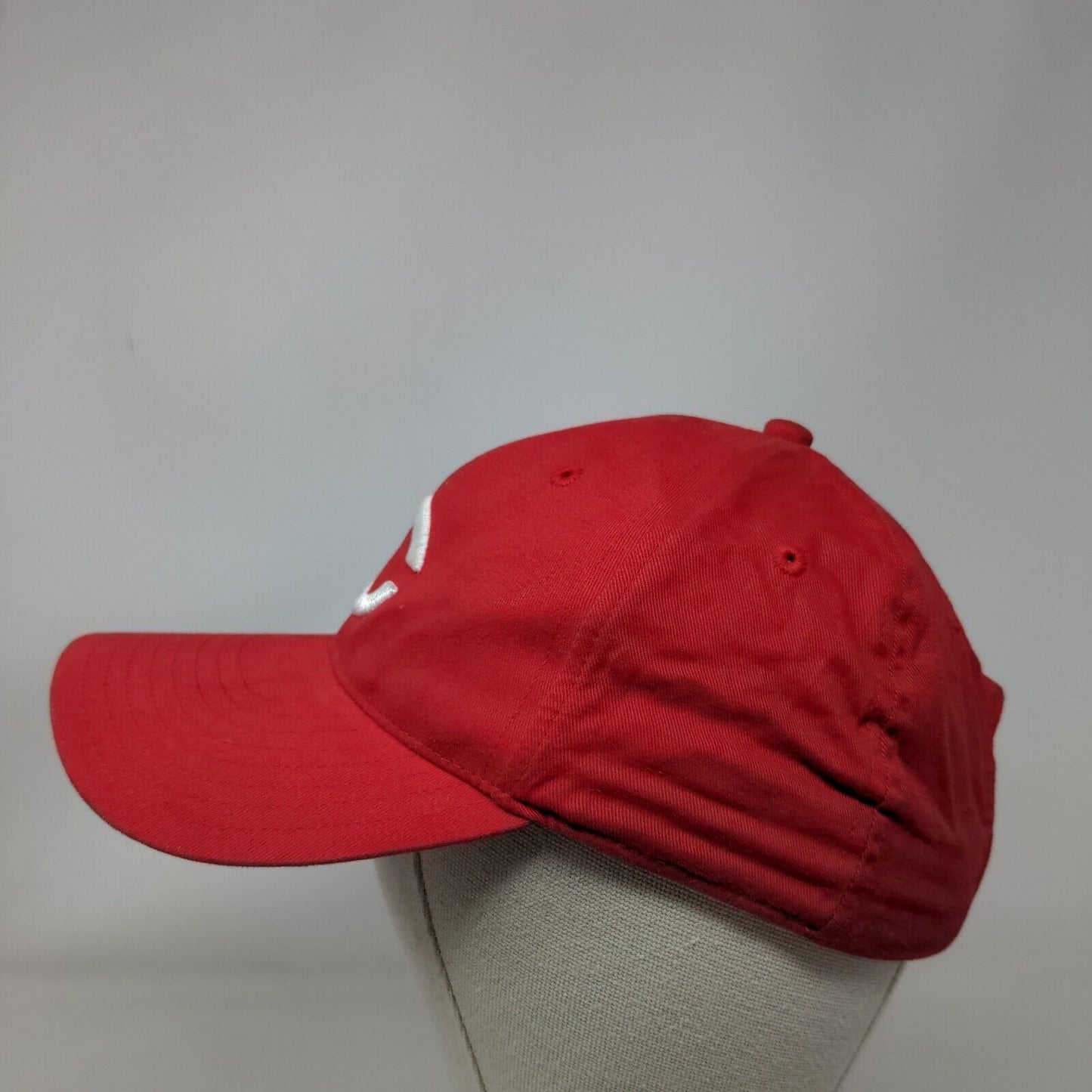 Cincinnati Reds Strapback Hat Red OSFA Embroidered Fox Sports Net Logo MLB
