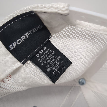 P CDA Snapback Mesh Back Trucker Hat Gray One Size Colorblock Sport-Tek