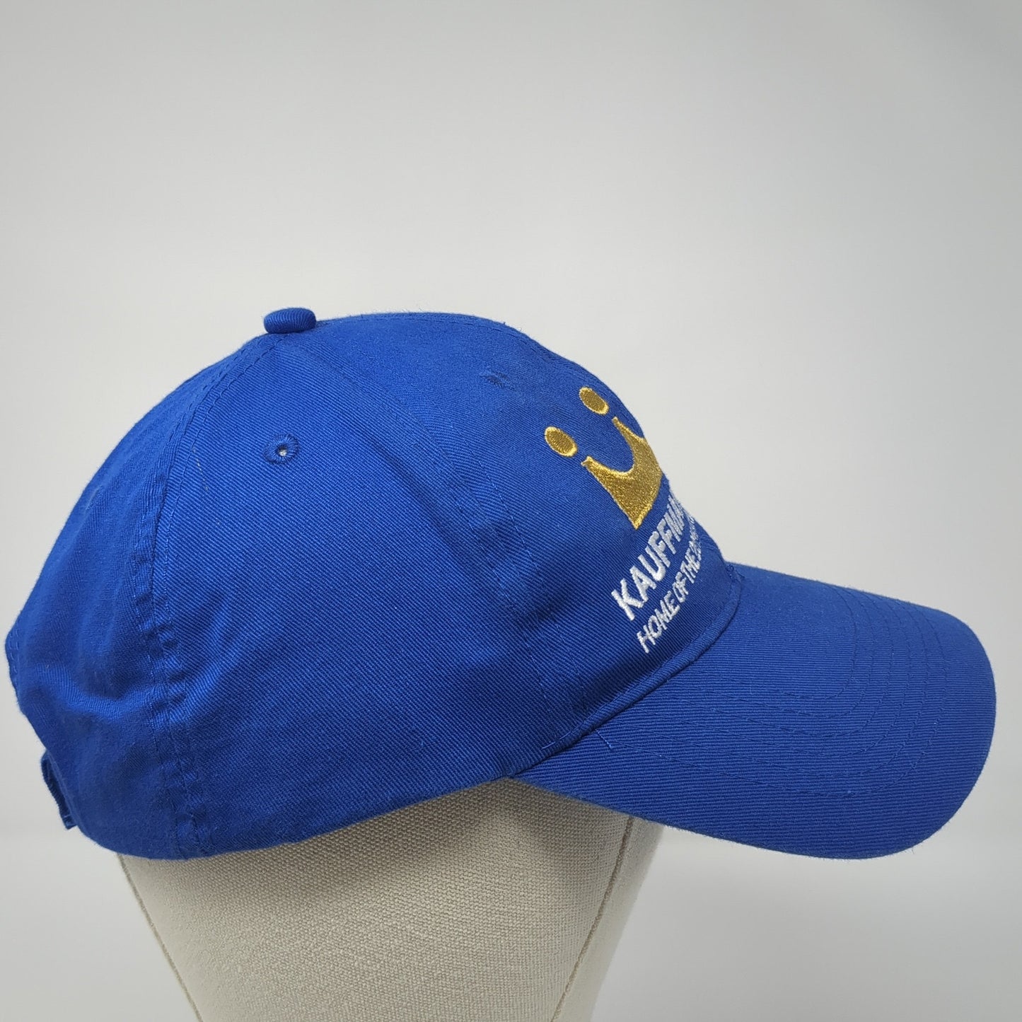 Kauffman Stadium Home of The 2015 Worlds Champions Baseball Cap Blue One Size