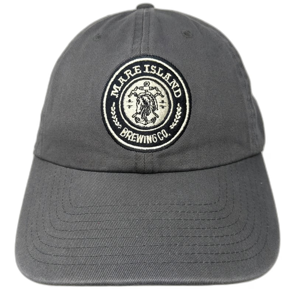 '47 Baseball Cap Gray One Size Mare Island Brewing Co Damn the Torpedoes Hat