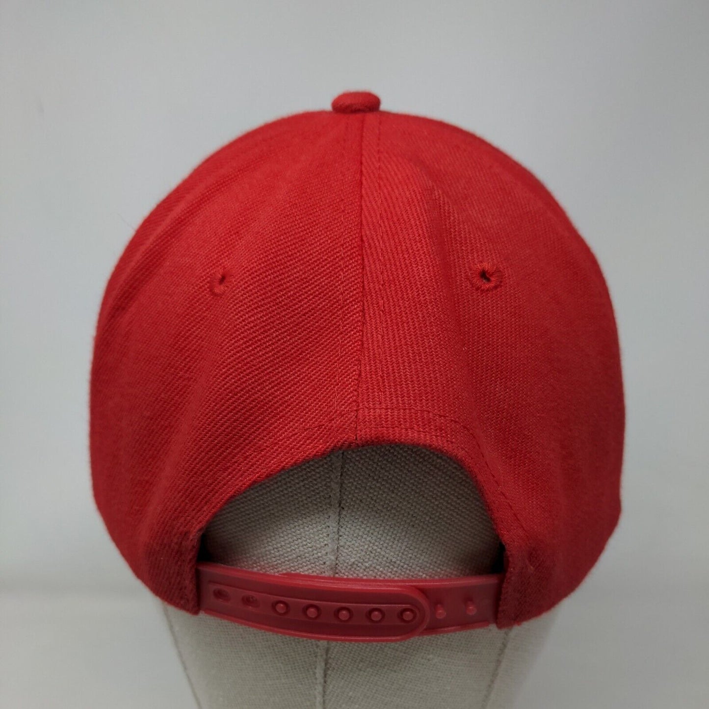 Us Versus Them Snapback Hat Red OSFA Embroidered Califas Riot Squad