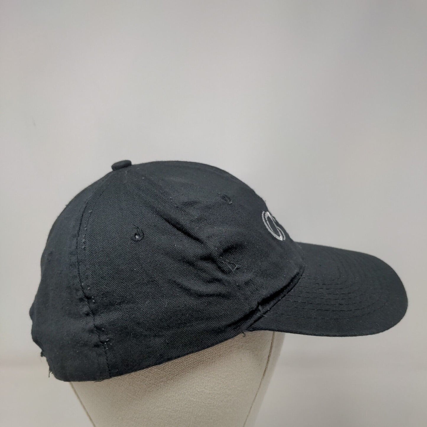 TruBlu Logistics Strapback Hat Black OSFA Embroidered Adjustable Hit Wear