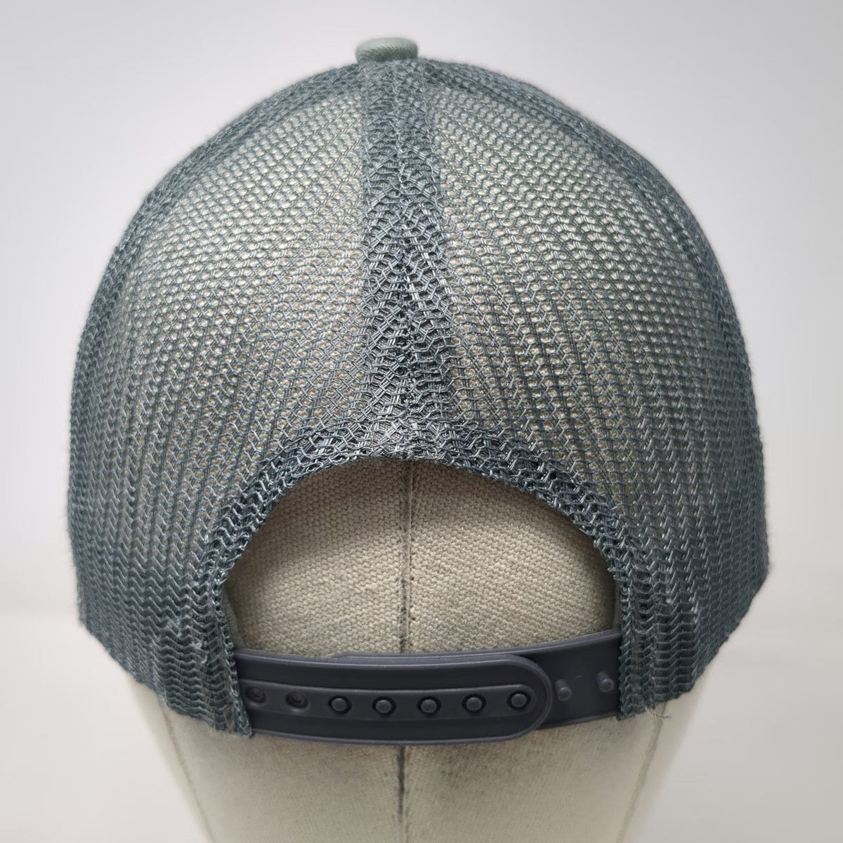Hit Trucker Hat Gray One Size NexGen Embroidered Logo Mesh Back Snapback Cap
