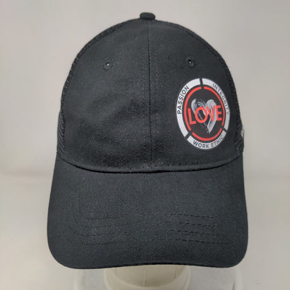 Love Passion Integrity Work Ethic Trucker Hat Black OS Mesh Back Cap America