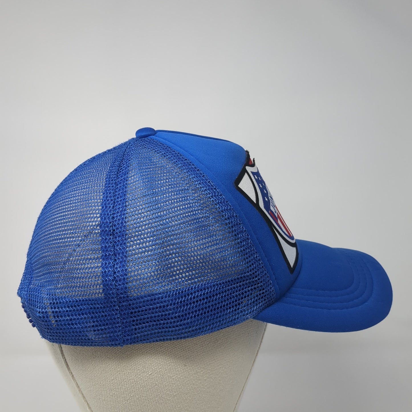 Junior Tu Papa Snapback Trucker Hat Blue One Size Mesh Back Adjustable