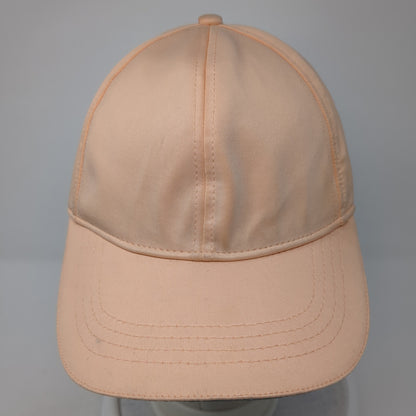 Unbranded Slideback Baseball Cap Orange One Size Adjustable Lightweight Blank