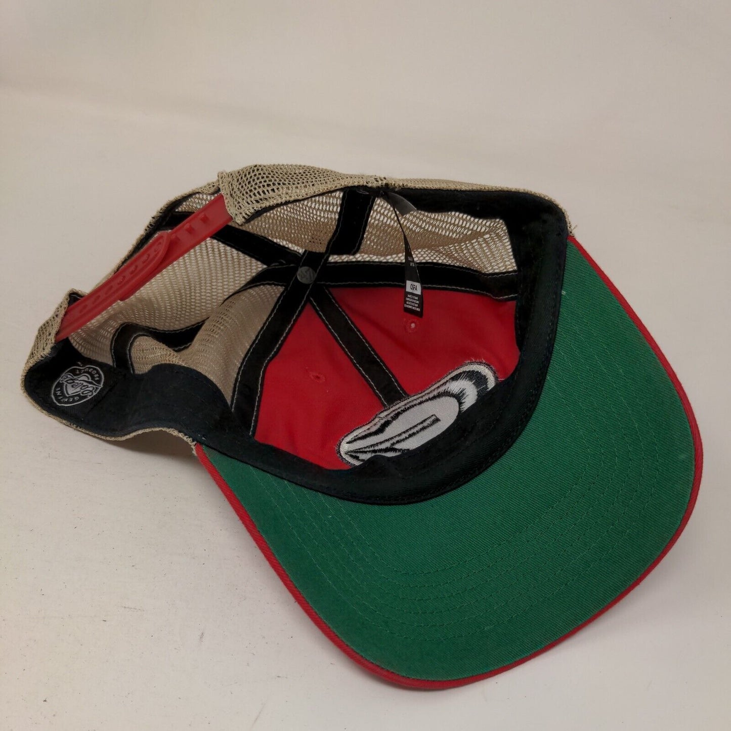 '47 Brand Georgia Bulldogs Snapback Mesh Back Trucker Hat Red OSFA NCAA