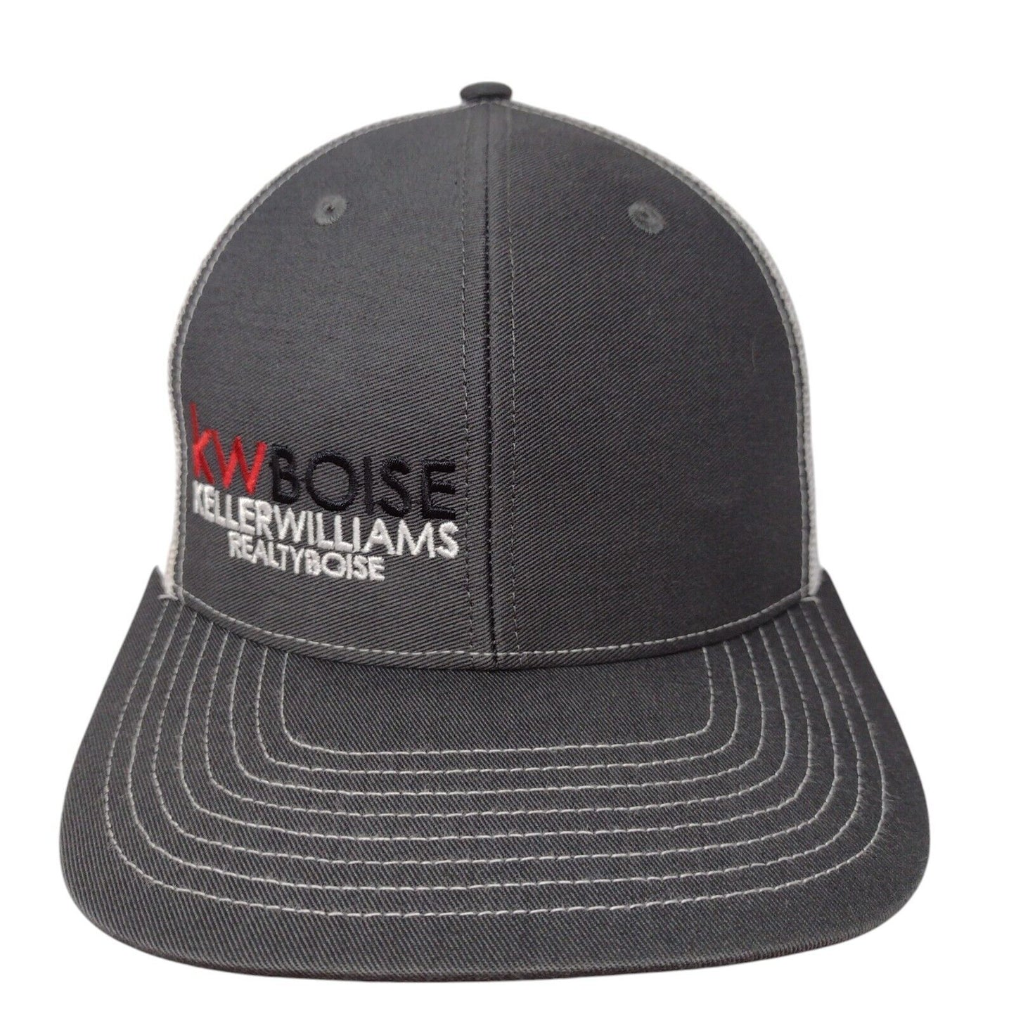 Keller Williams Realty Boise Snapback Trucker Hat Gray OSFA Richardson