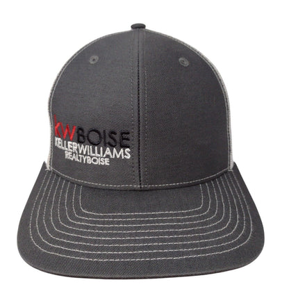 Keller Williams Realty Boise Snapback Trucker Hat Gray OSFA Richardson