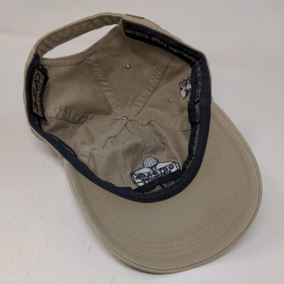 Outback Steakhouse Pro-Am Slideback Hat Tan One Size TPC Tampa Bay Ahead Vintage