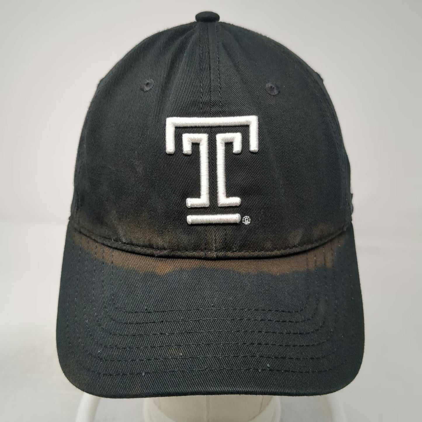 Under Armour Baseball Cap Black One Size Temple University Owls NCAA Logo Hat