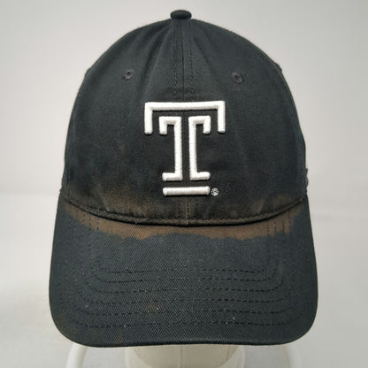 Under Armour Baseball Cap Black One Size Temple University Owls NCAA Logo Hat